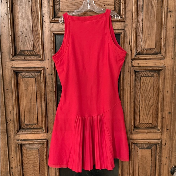 Nike Vibrant Red Tennis Dress - Picture 4 of 5